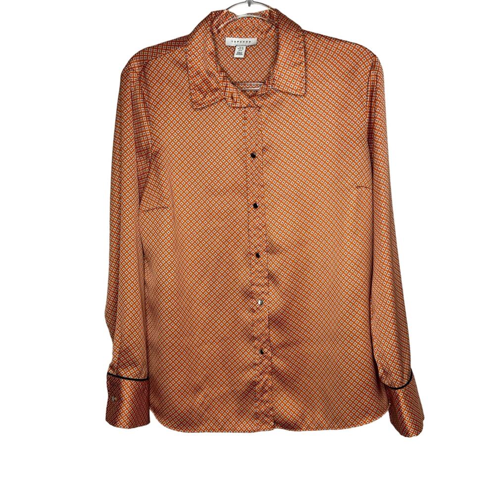 Topshop Women’s size 6 Casual Button-Down Blouse